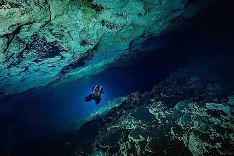 Cenotes El Pit et Dos Ojos plongée sous-marine guidée