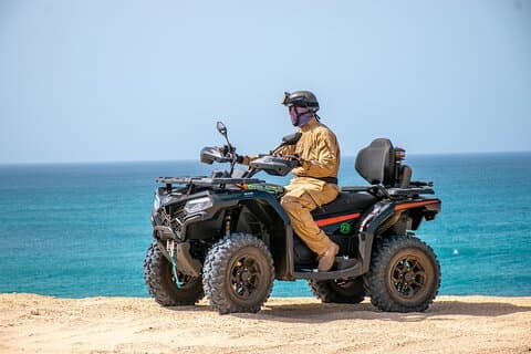 Boa Vista Quad Tour: Santa Monica & South Desert (4-Hour)