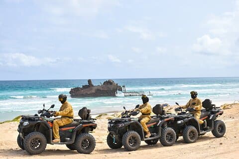 Boa Vista Quad Tour: Skeppsvrak och Vianaöknen (2 - Timme)