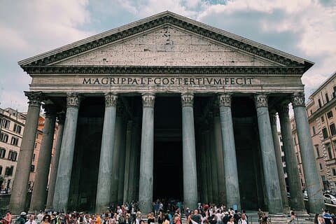 Pantheon Roms ikoniske landemerke Priority Access & Audio Guide
