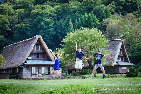 Kanazawa och Gokayama/Fotografering av professionell fotograf