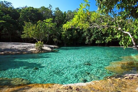 Tiger Cave en Emerald Pool Jungle Tour