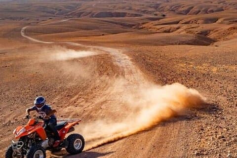 Sunset Quad Adventure in Agadir: Berber Tea& Tree-Climbing Goats