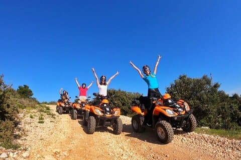 Rafting, Zipline og ATV eller Buggy Safari fra Antalya