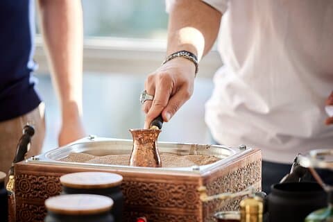 Turkish Coffee Brew Workshop on Sand & Fortune Telling + Gift Set