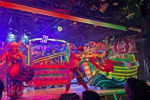 Biglietto spettacolo Samurai con 2 bevande:SHINJUKU *18 anni o più