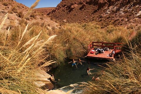 Termas de Puritama no Atacama