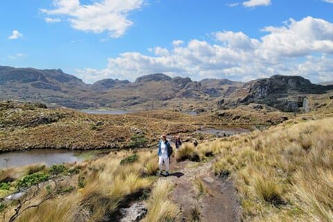 Cajas Challenge Trail fra Grasslands til Cloud Forest