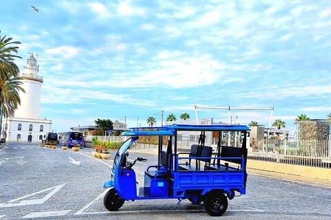 Málaga: Passeio de tuk tuk