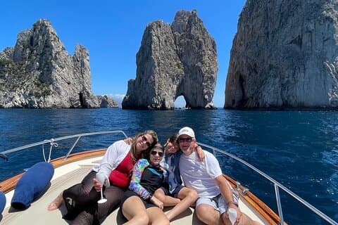 Privat daglig båttur til Capri
