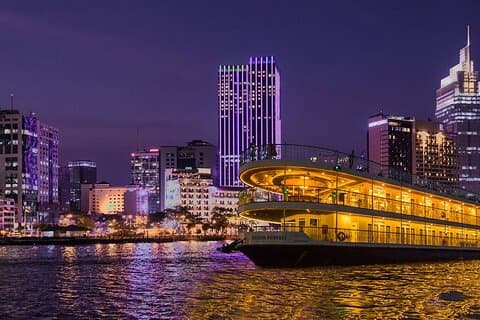 Vattendockteater och middagskryssning Ho Chi Minh-staden