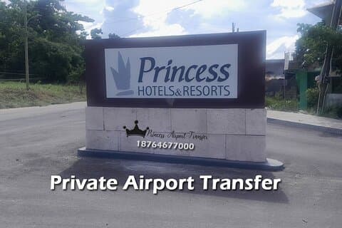 Traslado privado al aeropuerto Princess Grand Jamaica desde Montego Bay