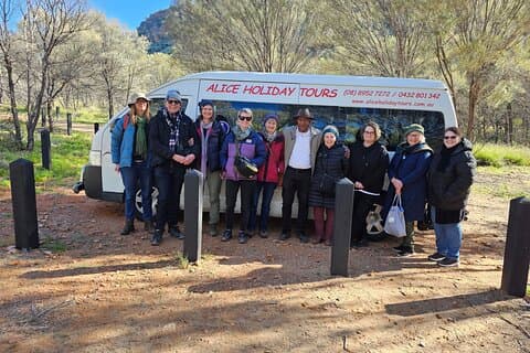 Alice Springs to West Mac Half-Day Private Charter Tour