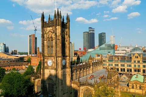 Visita guiada privada a pie por el casco antiguo de Manchester