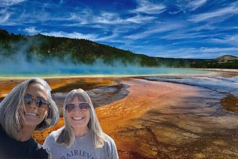 Private Yellowstone O circuito inferior do vulcão de West Yellowstone