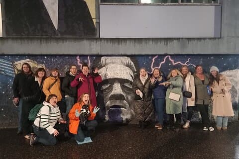 Tour privato a piedi del lato oscuro di Glasgow