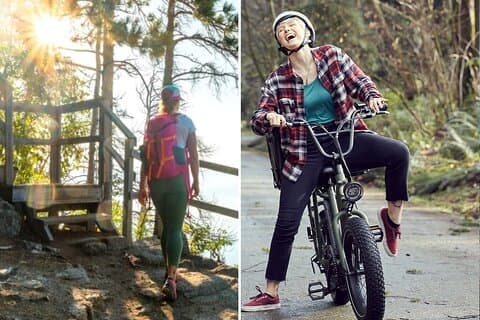 E-Bike Rental - 4 hour and Hiking at Eucher Trail