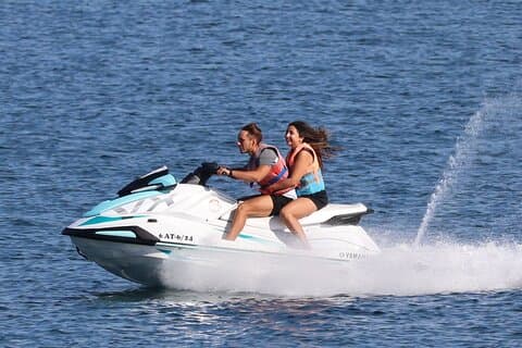 Abenteuer-Jetski