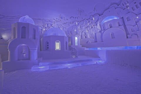 Private: Visit Snow Village Ice Exhibition