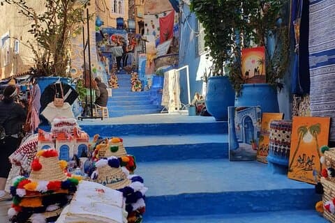 Från Tanger: Transfer till Chefchaouen eller Vice Versa