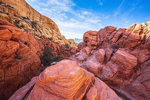 Den “Som sett på TV” Panorama Red Rock Canyon Scenic Loop Tour