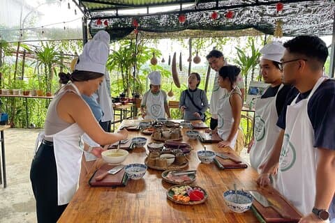Hoi An Cooking Class & Vespa Cooking Adventure Tour