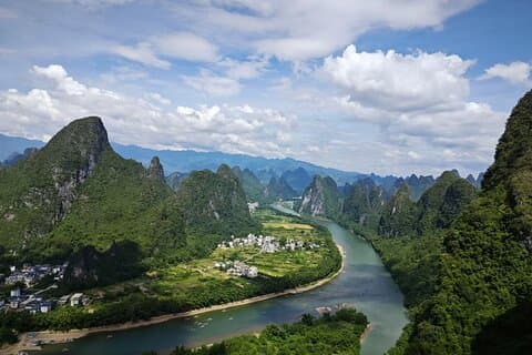 Guilin Best 1 - Dagtour : Li River, Xianggong Hill en Yulong River