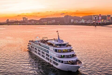 Halong Bay Day Cruise with Ambassador: Largest & Most Luxurious