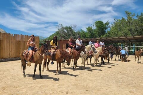 ATV Eventyr , Zip Line , Horseback Ride Combo Tour