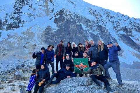 Salkantay Trek til Machu Picchu 4 dage (retur med tog)