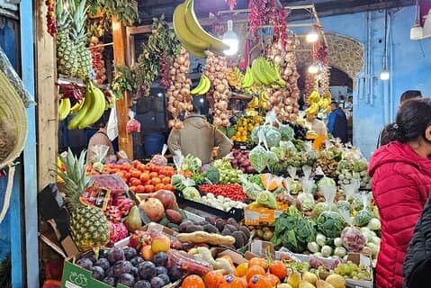 Tangeri degustazione di cibo e tour a piedi dalla nave da crociera