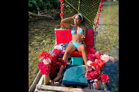 Bambus Rafting eventyr med kalksten massage i Montego Bay