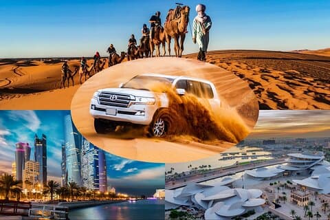 Combo Doha-stadstour en woestijnsafari