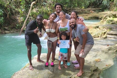 Atv, Blue hole and shopping in Jamaica