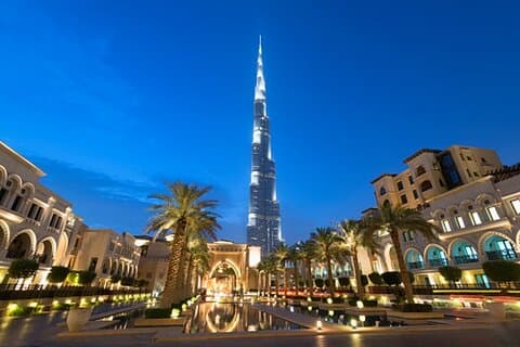Burj Khalifa: Aan de top (125 verdieping) met de Cafe Treat