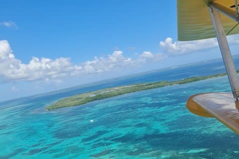 Privates Ultraleicht-Wasserflugzeug-Erlebnis in Guadeloupe