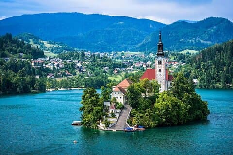 Excursion privée d'une journée à Ljubljana et au lac de Bled au départ de Zagreb