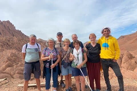 Private Hike and trek in Gorge Dades-Monkey Fingers Canyon