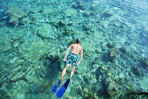 Bali Snorkling och vattenfall äventyr privat dagstur
