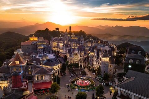 Ba Na Hills Nachttour vanuit Da Nang