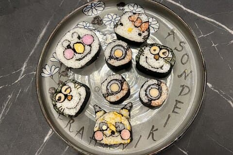 Experiencia de fabricación de sushi decorado en Kioto