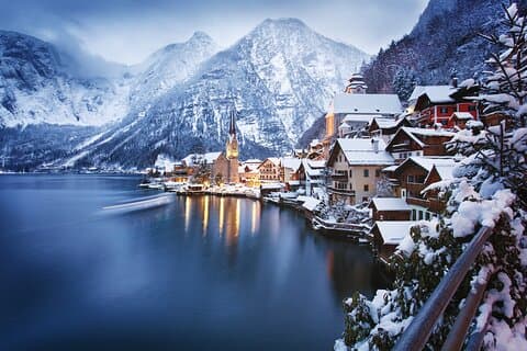 Privat tur från Salzburg till Mondsee - St Gilgen - Hallstatt
