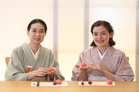 Tokyo Koboji Temple Wagashi Klass: Nerikiri & Matcha