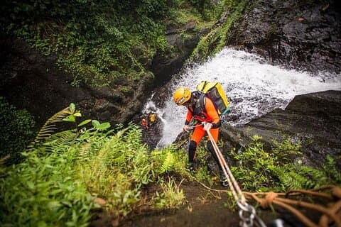 Canyoning Bali, Spirit of Bali, canyoning Combo (Äventyr)
