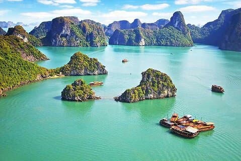 2 Dage 1 Nat på luksus cruise i Halong fra Hanoi