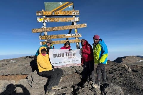 Itinéraire Machame Randonnée privée de 7 jours au Kilimandjaro