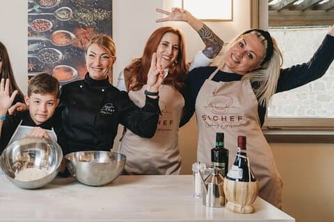 Chianti - Massas frescas, molhos e aulas de tiramisu somente para grupos pequenos