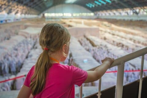 Tour guidato della famiglia Xian e Guerrieri di terracotta per bambini