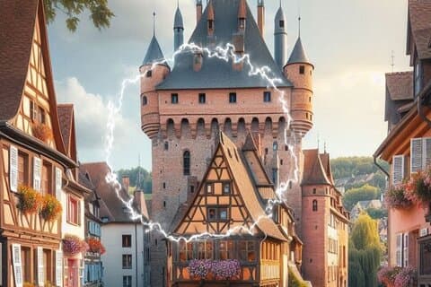 Colmar: Team Escape Game in the City med temaet magi
