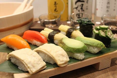 Sushi Making Class for veganer eller vegetarianere
